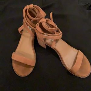 Steve Madden lace up sandals